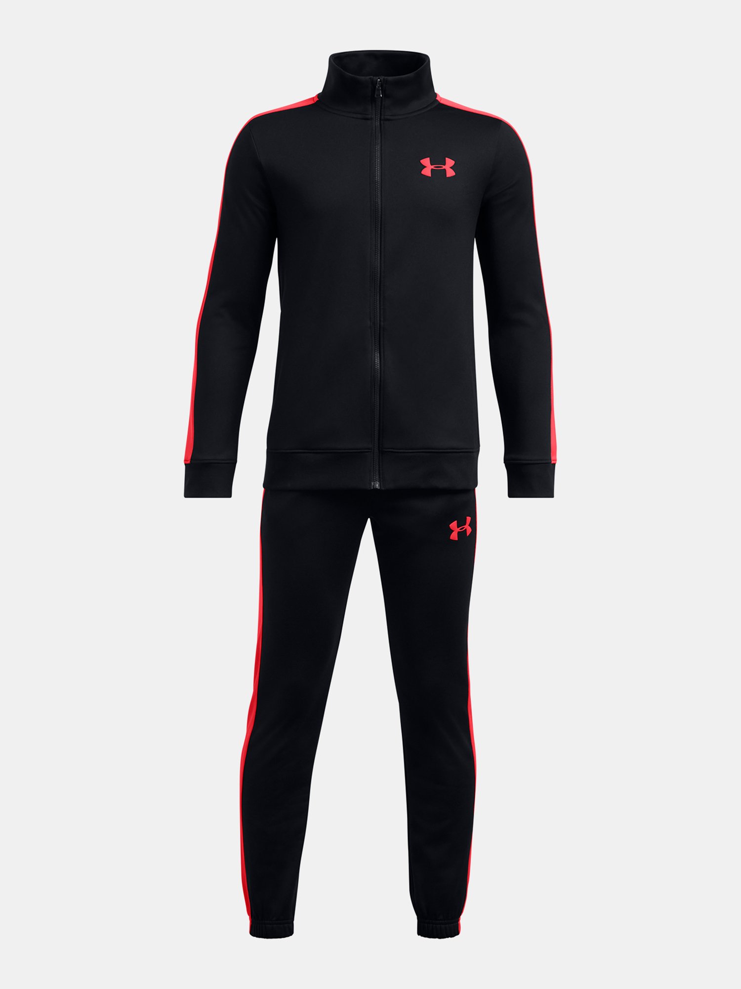 Chlapecká souprava Under Armour UA Rival Knit Track Suit-BLK - Kluci