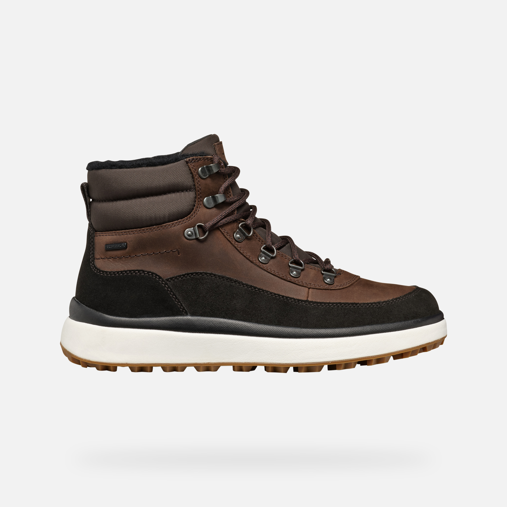 Brown men&#039;s ankle boots Geox Granito + Grip A - Men