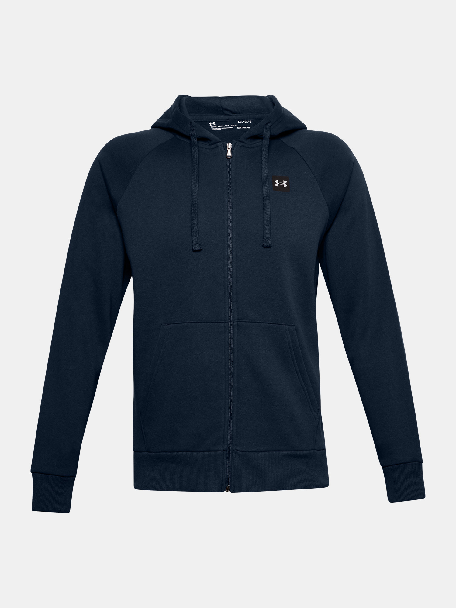 Under Armour Sweatshirt UA Rival Fleece FZ Hoodie-NVY - Men's