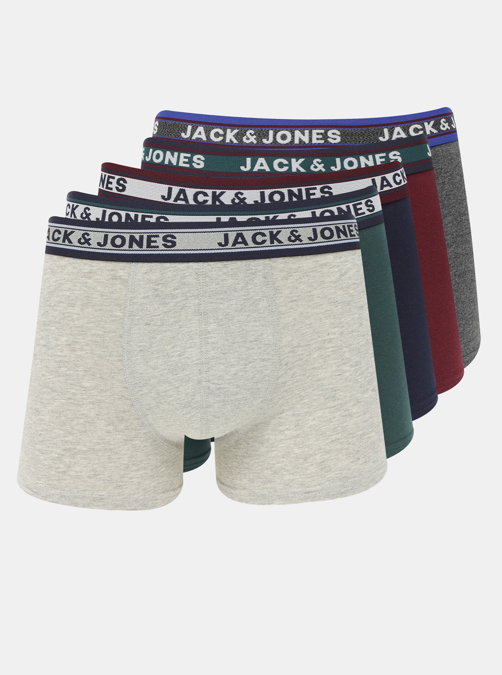 Levně Pánské boxerky Jack & Jones Multipack