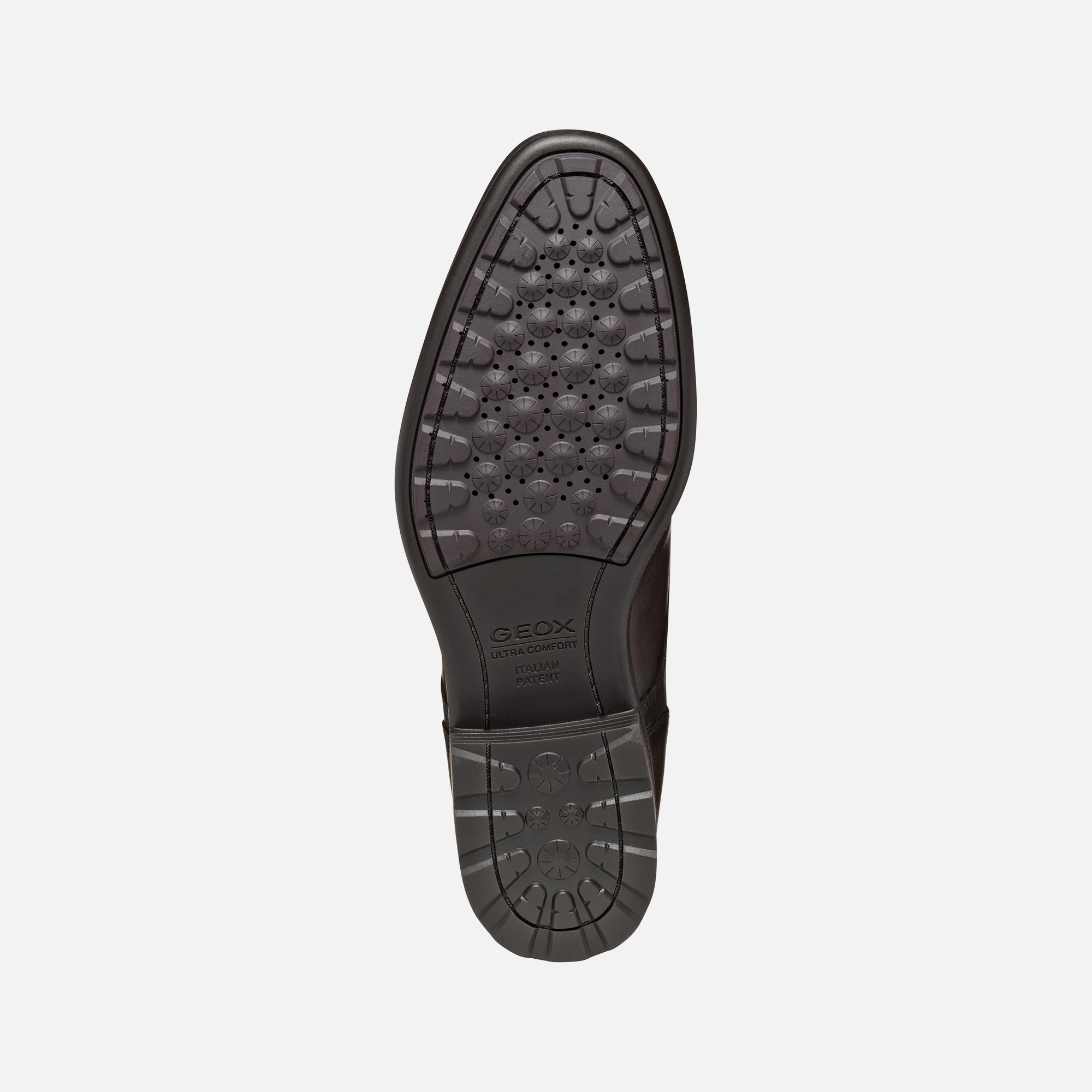 Brown men&#039;s formal shoes Geox Walk Pleasure F - Men&#039;s