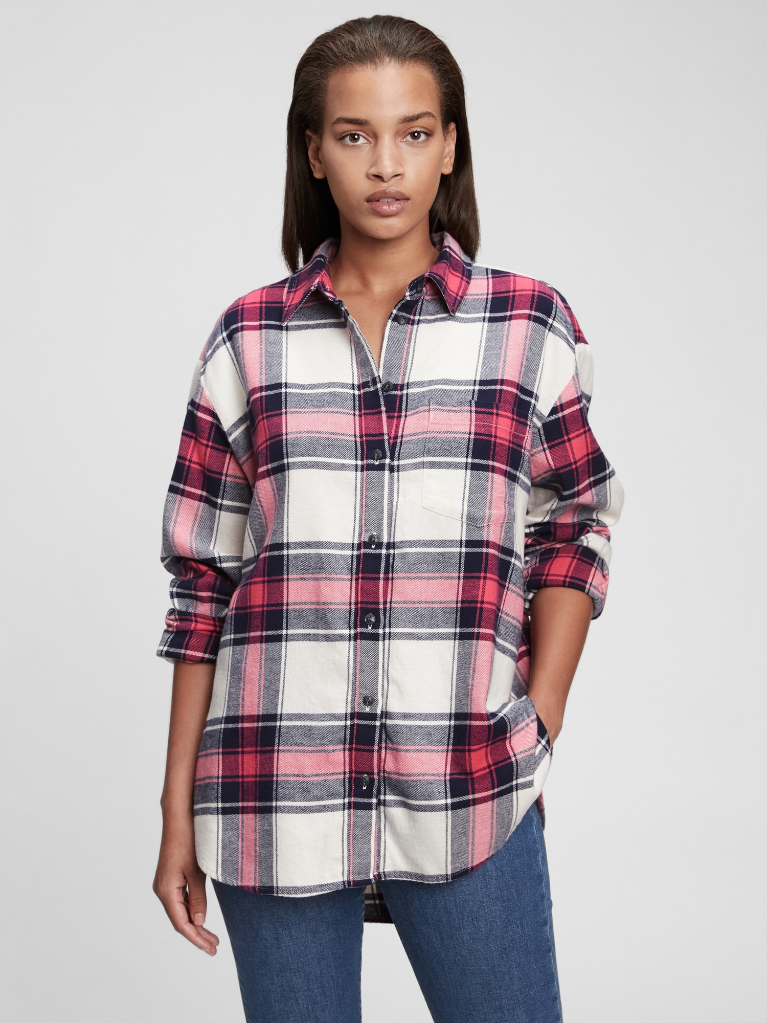 gap flannel women