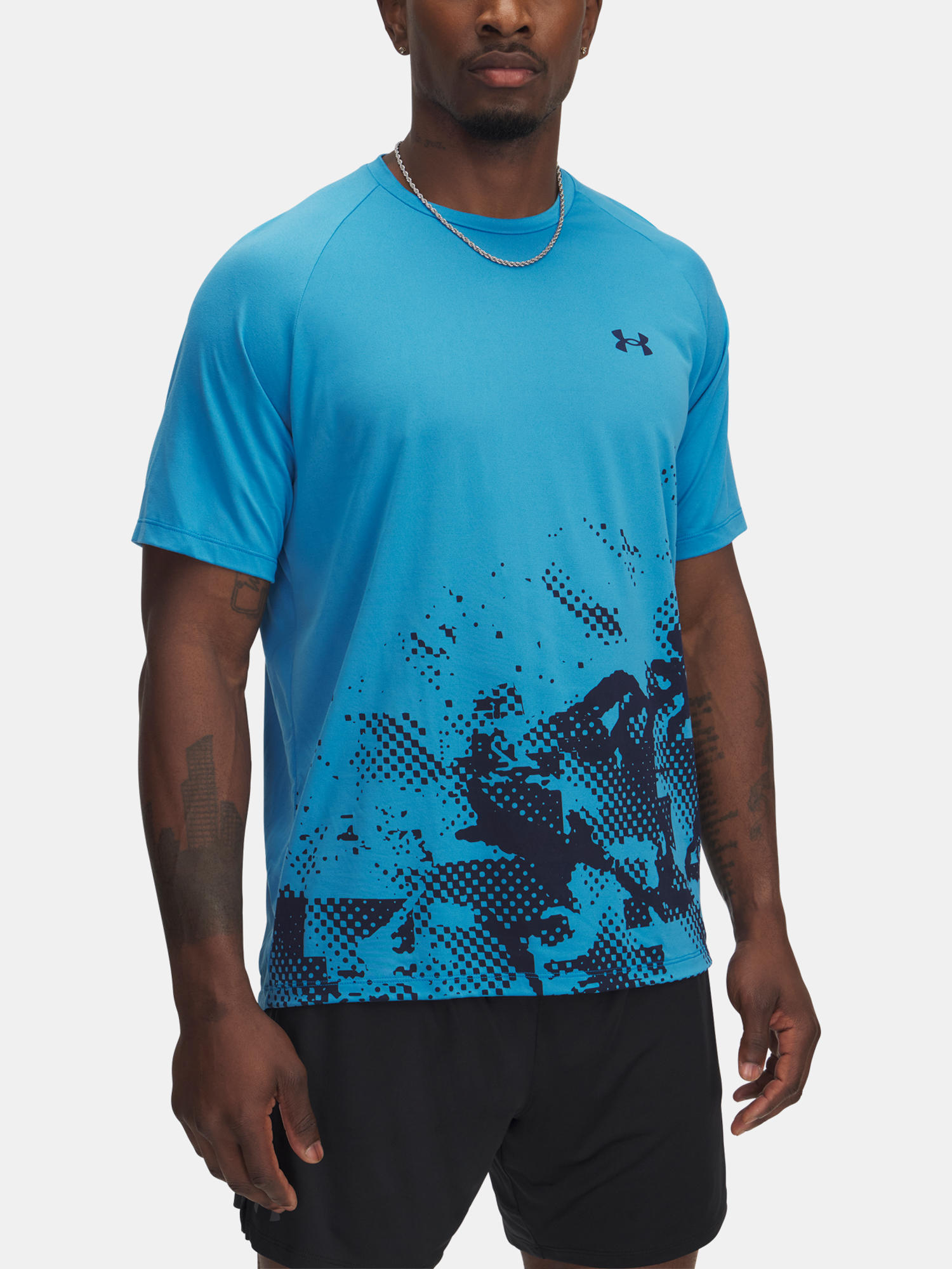 Men's T-shirt Under Armour UA M TECH FADE SS - Men's