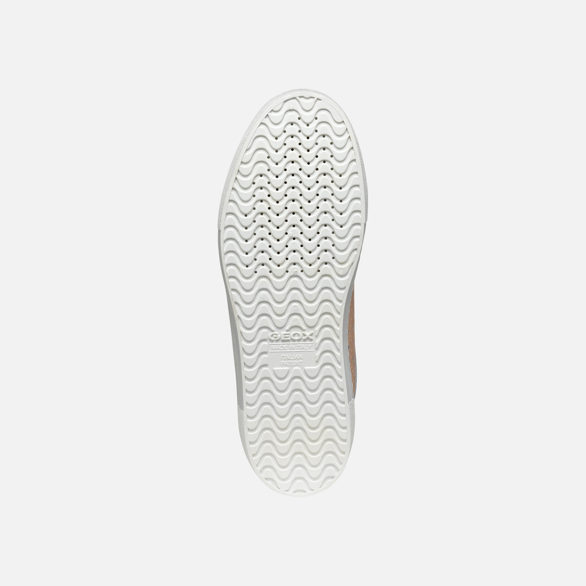 Beige women's sneakers Geox Claudin - Women's