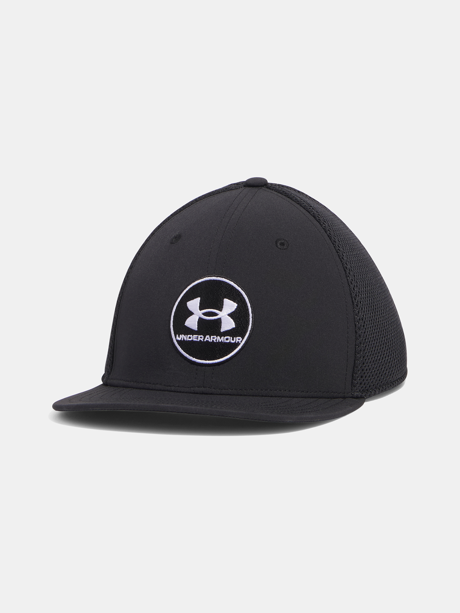 Mens Cap Under Armour M DRIVE MID STR-BLK - Mens