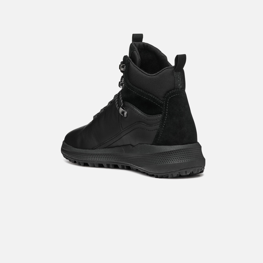 Black women&#039;s ankle boots Geox PG1X ABX - Women&#039;s