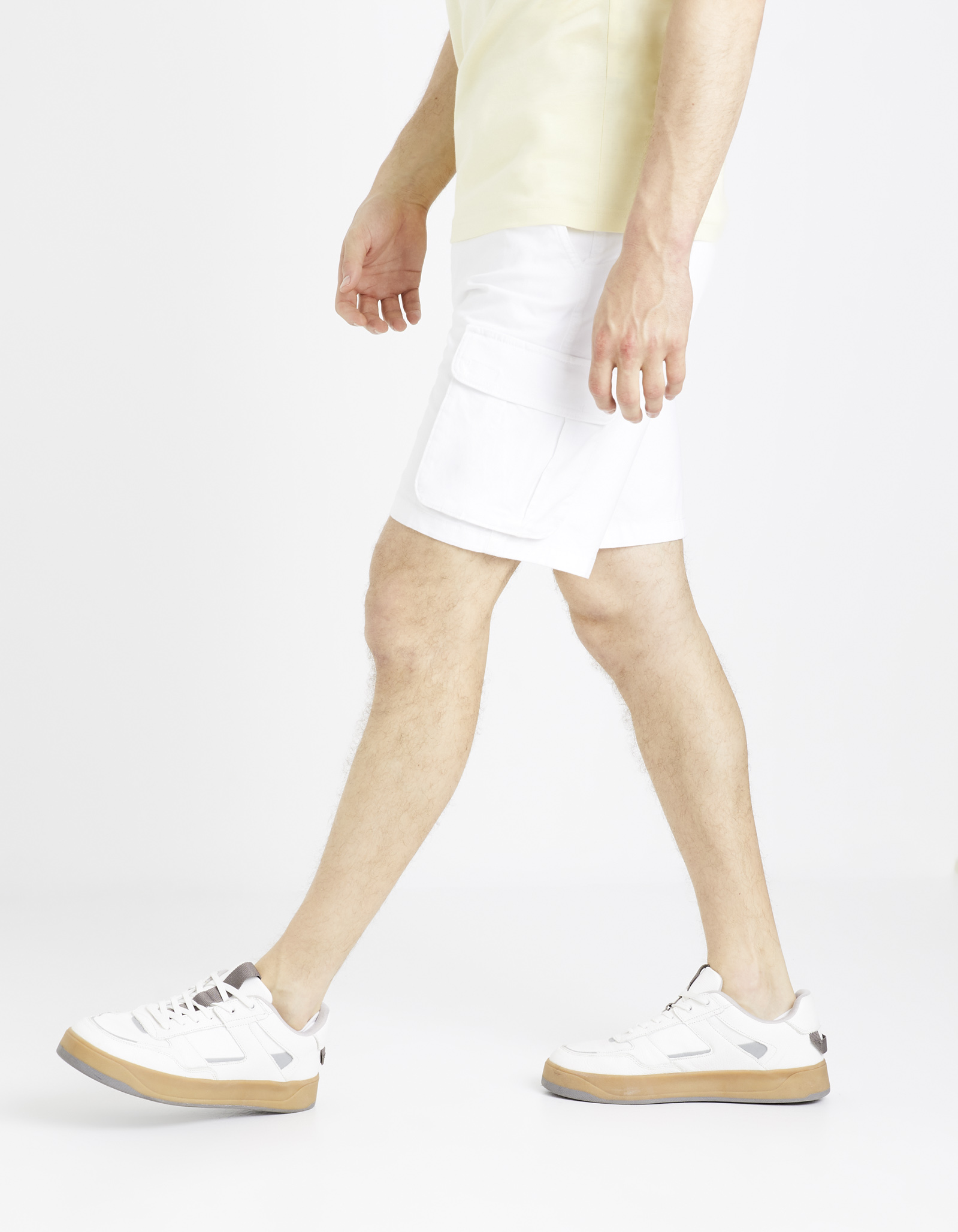 Celio Canvas Cargo Shorts Doribm - Men