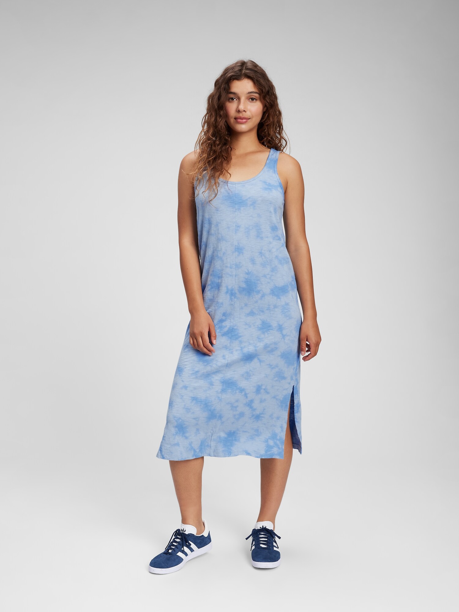 GAP Cotton Midi Dress - Women