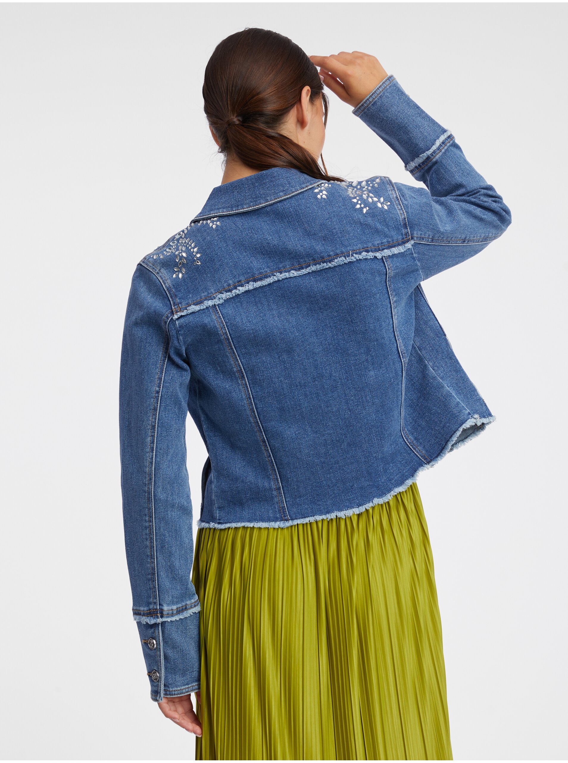 Jachete din denim pentru femei ORSAY - albastru