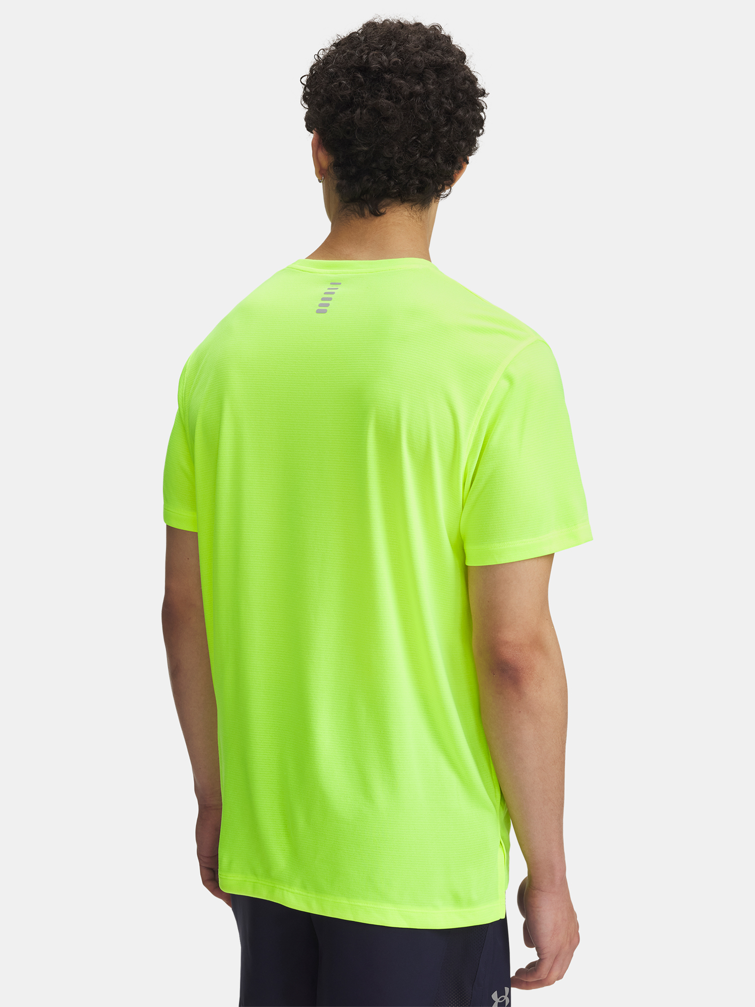 Men's T-shirt Under Armour UA LAUNCH SHORTSLEEVE-YLW - Men's