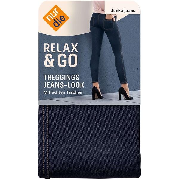 NUR DIE TREGGINGS JEANS-LOOK - Women's tregs - dark blue