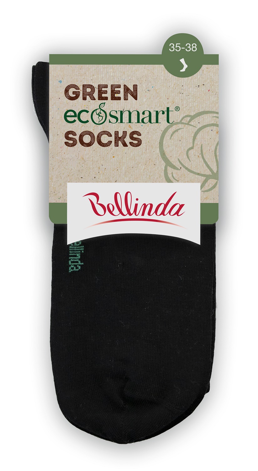 Černé dámské ponožky Bellinda GREEN ECOSMART LADIES SOCKS