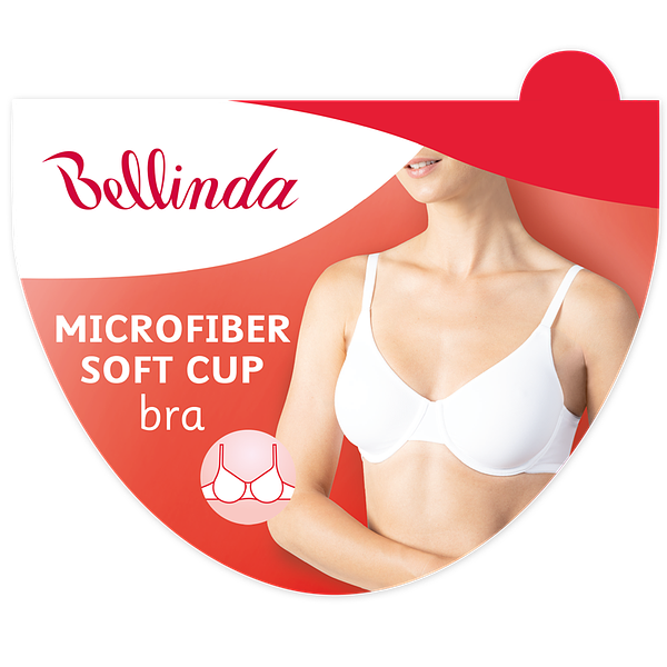 Bellinda MICROFIBER SOFT CUP BRA – Biustonosz bez usztywnień