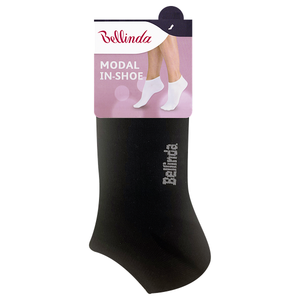 Bellinda MODAL IN-SHOE SOCKS - Women&#039;s Modal Socks - Black