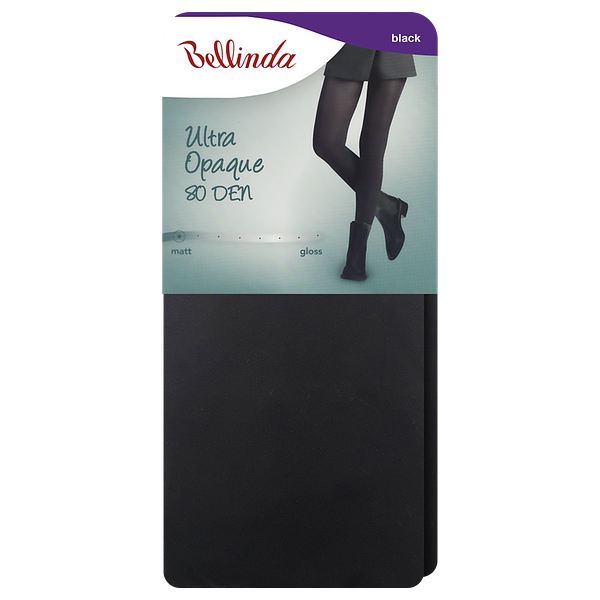 Bellinda ULTRA OPAQUE 80 DEN - Opaque tights - black