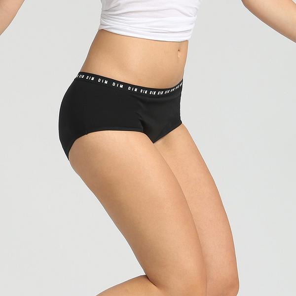 Bellinda MENSTRUAL BOXER NORMAL - Cotton Period Panties - Black
