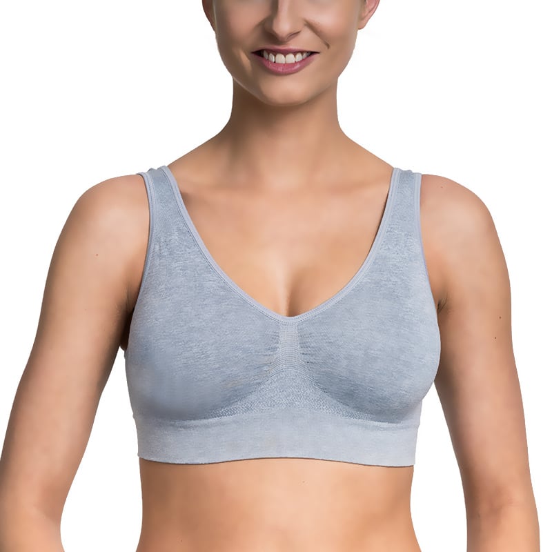 Bellinda 
EASY BRA - Seamless sports bra - gray