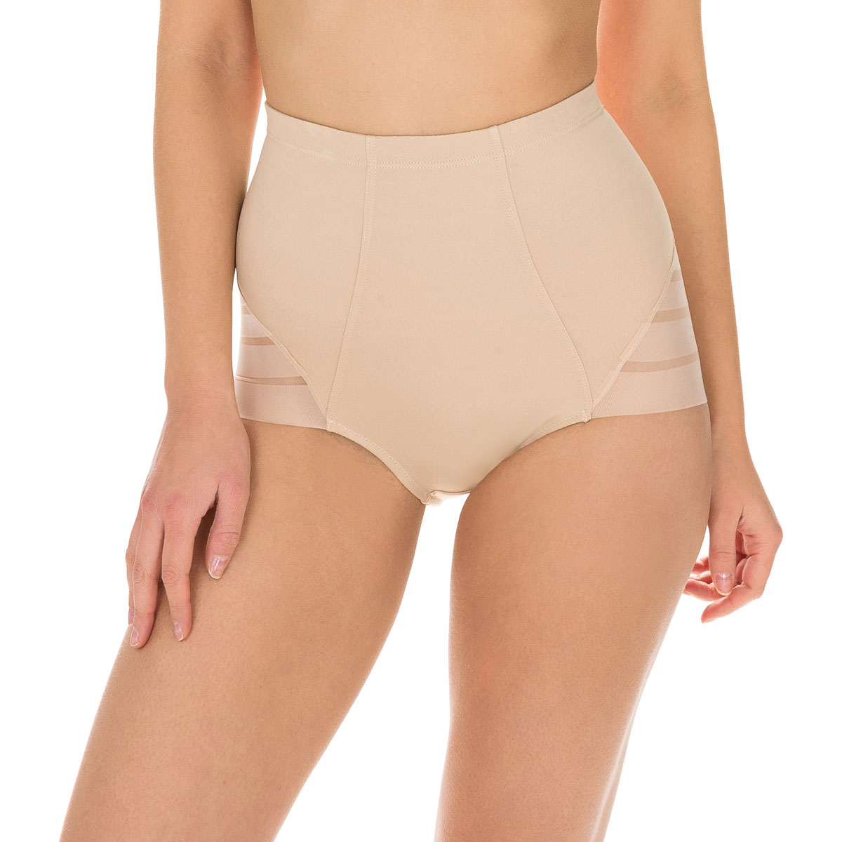 DIM DIAMS CONTROL HIGH WAIST MIDI - Women's Forming High-waisted Panties - Body