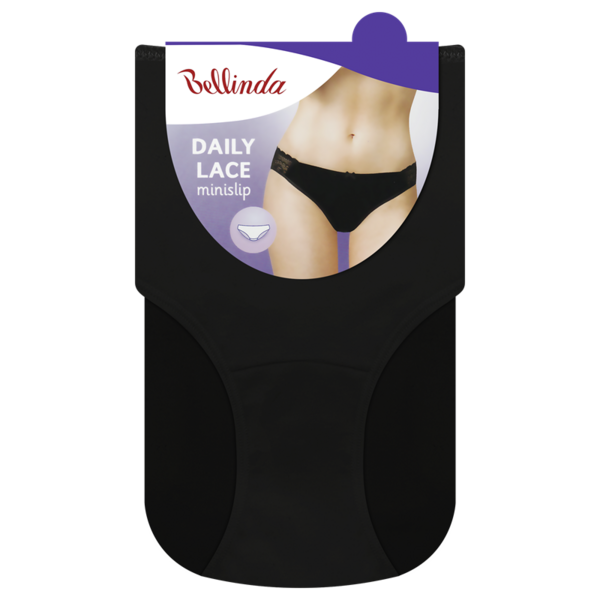 Bellinda DAILY LACE MINISLIP - Women's Lace Panties - Black