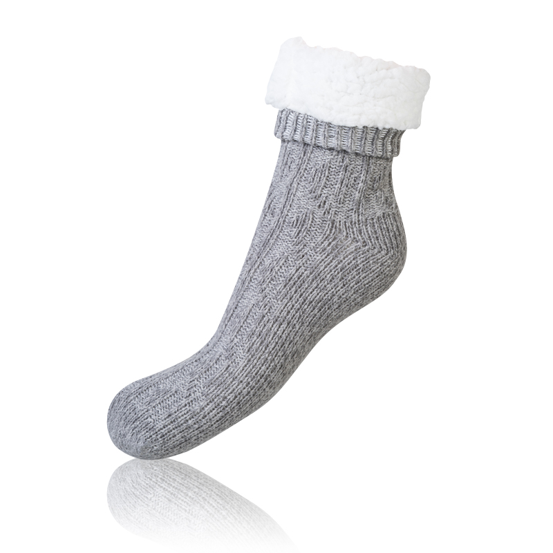 Bellinda 
EXTRA WARM SOCKS - Extrémne teplé ponožky - sivá