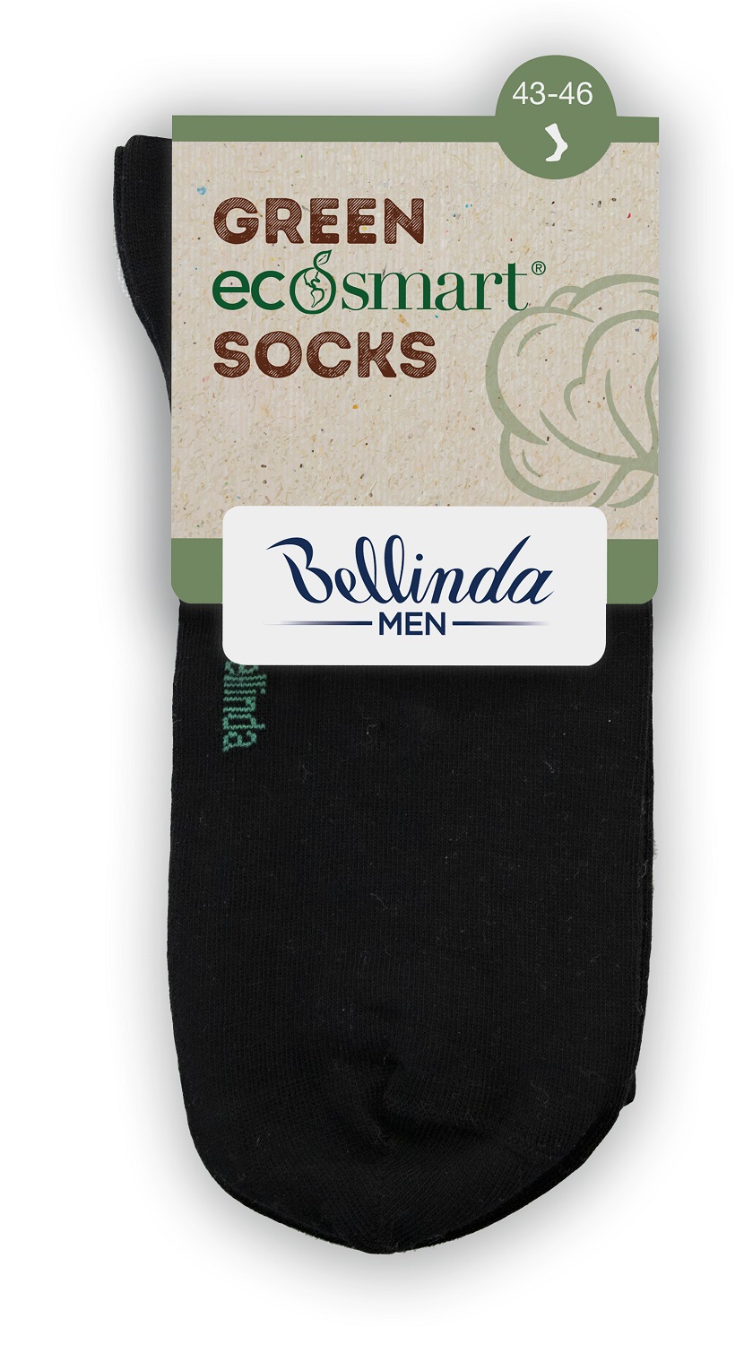 Levně Bellinda 
GREEN ECOSMART MEN SOCKS - Men's socks made of organic cotton - dark blue