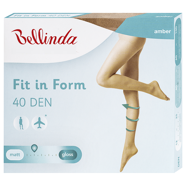 Bellinda FIT IN FORM 40 DEN - Shaping tights - amber