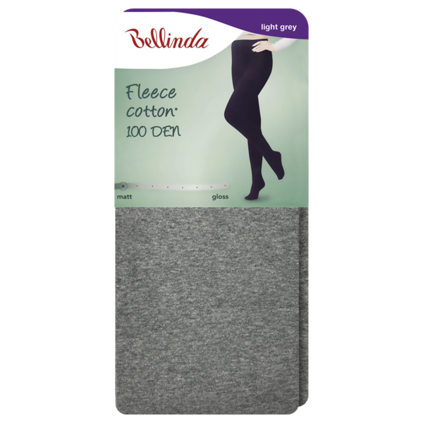 Bellinda
FLEECE COTTON 100 DEN - Opaque tights - grey