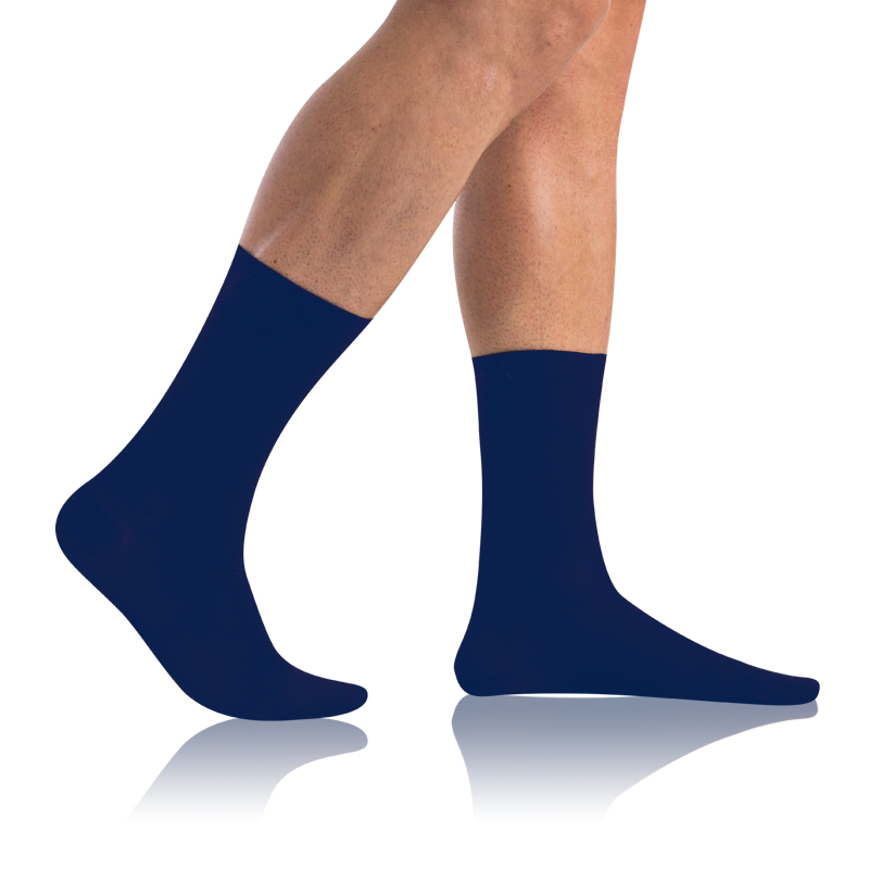 Levně Bellinda 
BAMBOO COMFORT SOCKS - Classic men's socks - dark blue