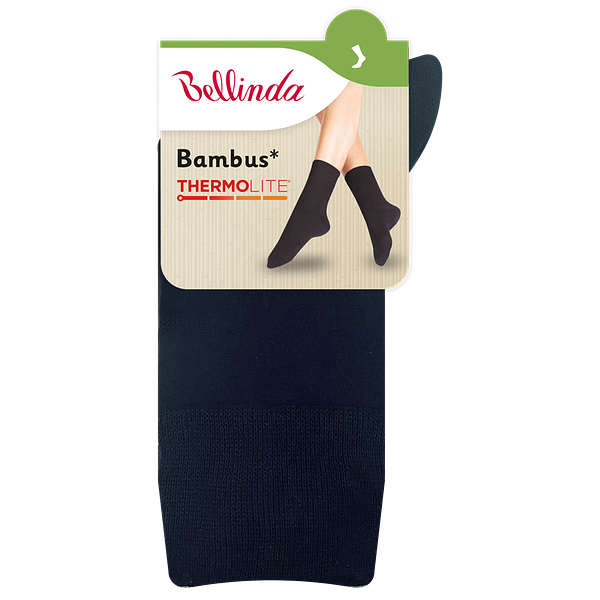 Bellinda BAMBOO THERMOLITE SOCKS - Women's Thermolite Socks - Dark Blue