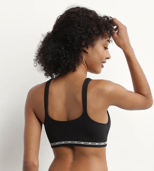 DIM ICONS PADDED SEAMLESS BRA - Women&#039;s Reinforced Bra - Black