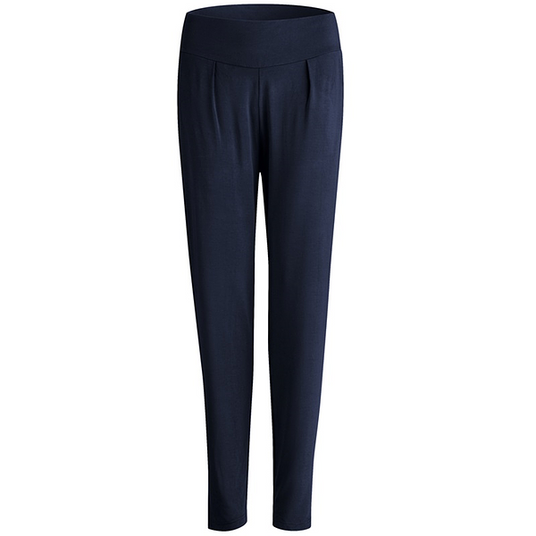 NUR DIE BAMBOO RELAX PANTS - Womens Bamboo Pants - Blue