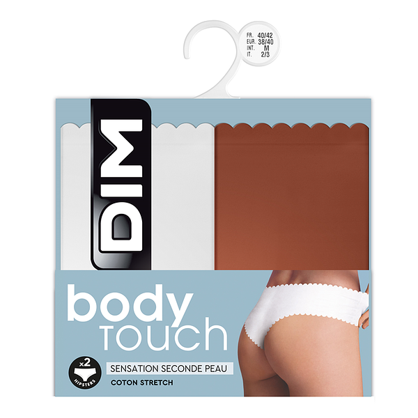 DIM BODY TOUCH HIPSTER 2x - Dámské kalhotky