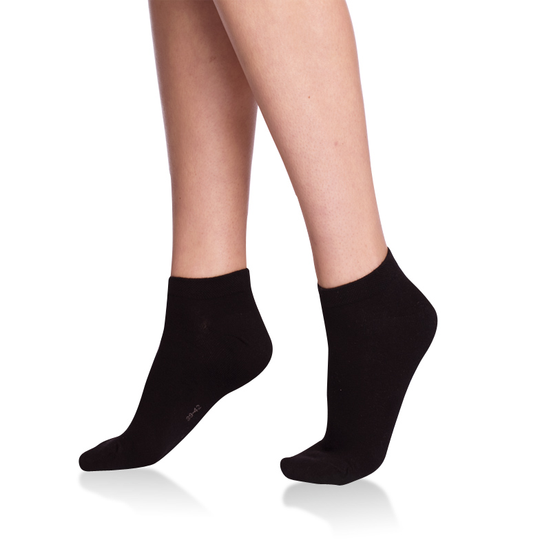 Levně Bellinda 
IN-SHOE SOCKS - Short unisex socks - black