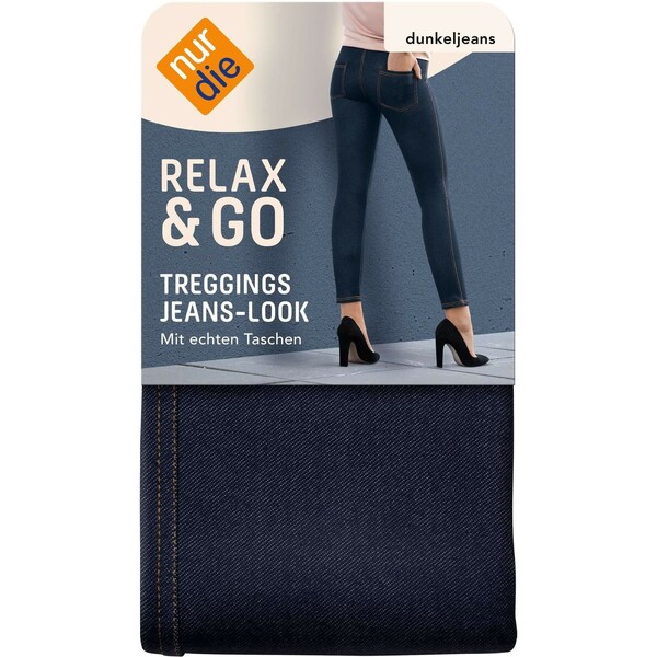 NUR DIE TREGGINGS JEANS-LOOK - Women's tregs - dark blue