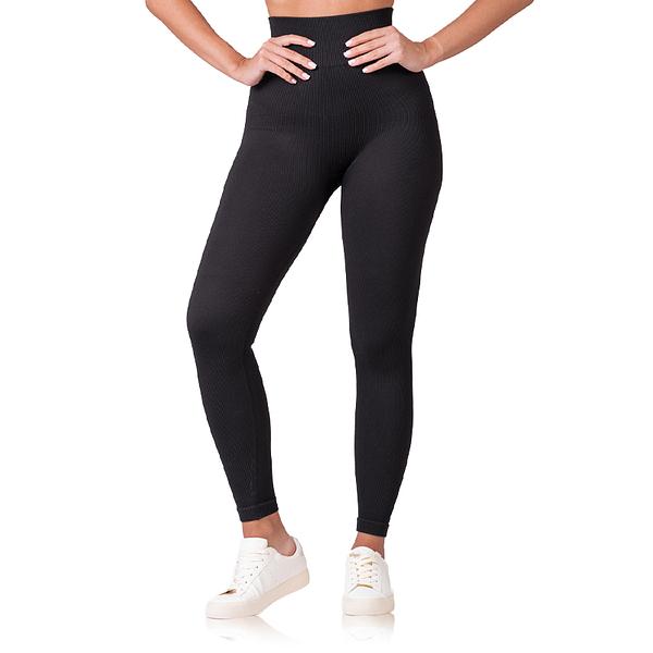 Bellinda nRIB OPTIC LEGGINGS - Womens Fashion Leggings - Black