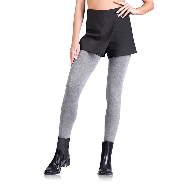 Bellinda FLEECE COTTON 100 DEN - Opaque tights - grey