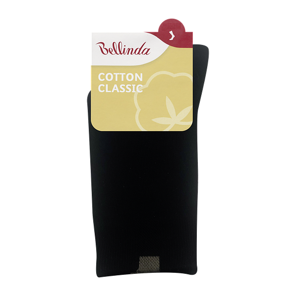 Bellinda COTTON CLASSIC SOCKS - Ladies Socks - Black