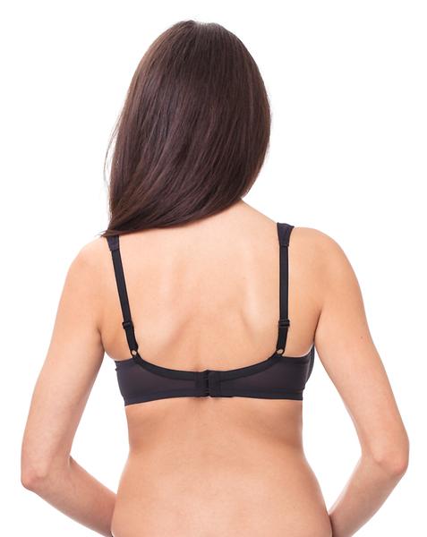 DIM GENEROUS MINIMIZER BRA - Women&#039;s shrinking bra with bones - black