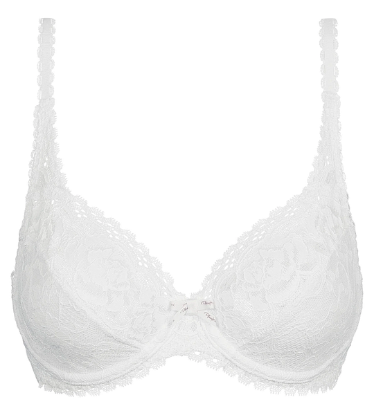 PLAYTEX FLOWER ELEGANCE RCS UNDERWIRE BRA - Women&#039;s Lace Bra with Underwire - White