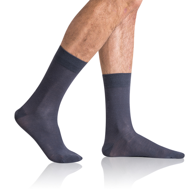 Levně Bellinda 
GREEN ECOSMART MEN SOCKS - Men's socks made of organic cotton - gray