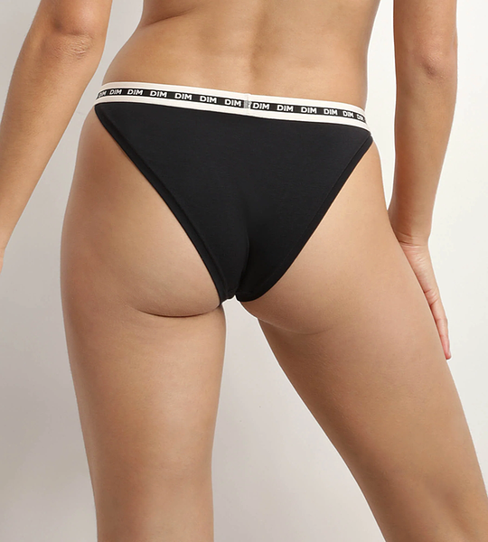 DIM ICONS THONG - Women's Thong - Black