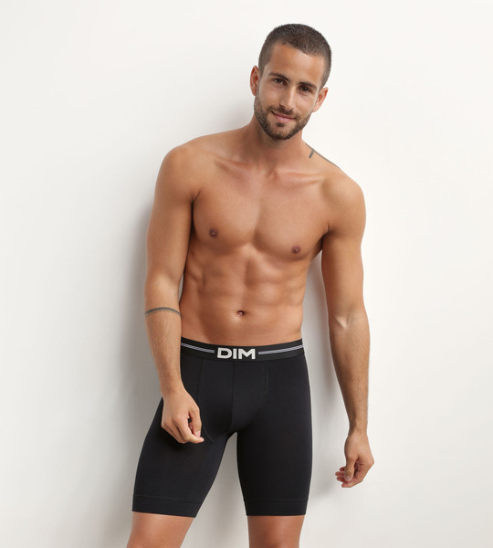 DIM ICONS LONG BOXER - Men's Boxer Briefs - Black