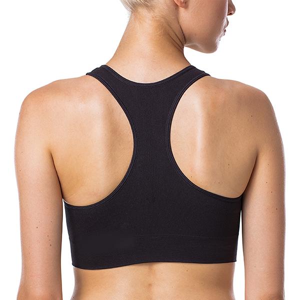 Bellinda SPORTS RACER BACK BRA - Women's Seamless Bra - Black