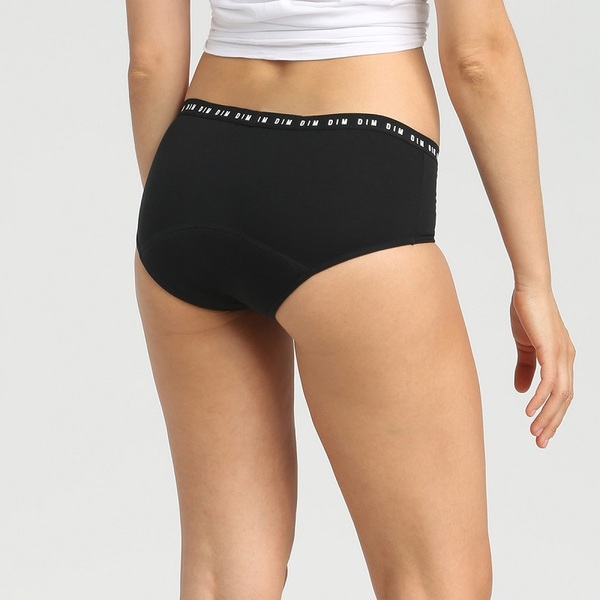 Bellinda MENSTRUAL BOXER NORMAL - Cotton Period Panties - Black