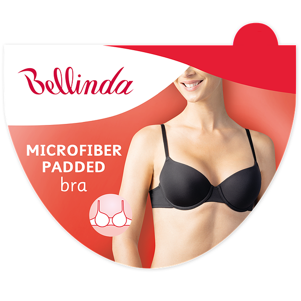 Bellinda MICROFIBER Mäkká podprsenka - Čierna