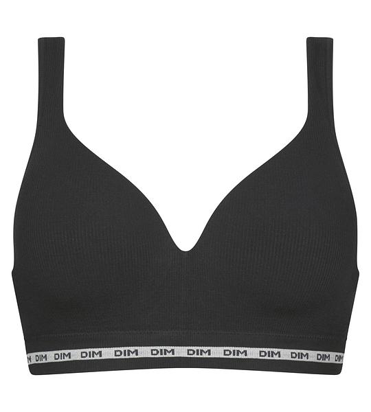 DIM ICONS PADDED SEAMLESS BRA - Women&#039;s Reinforced Bra - Black