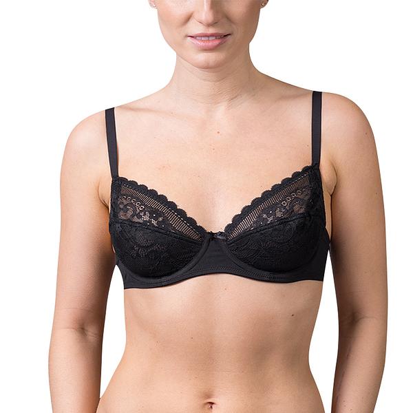 Bellinda 
DAILY LACE BRA - Women's lace bra with underwire - black