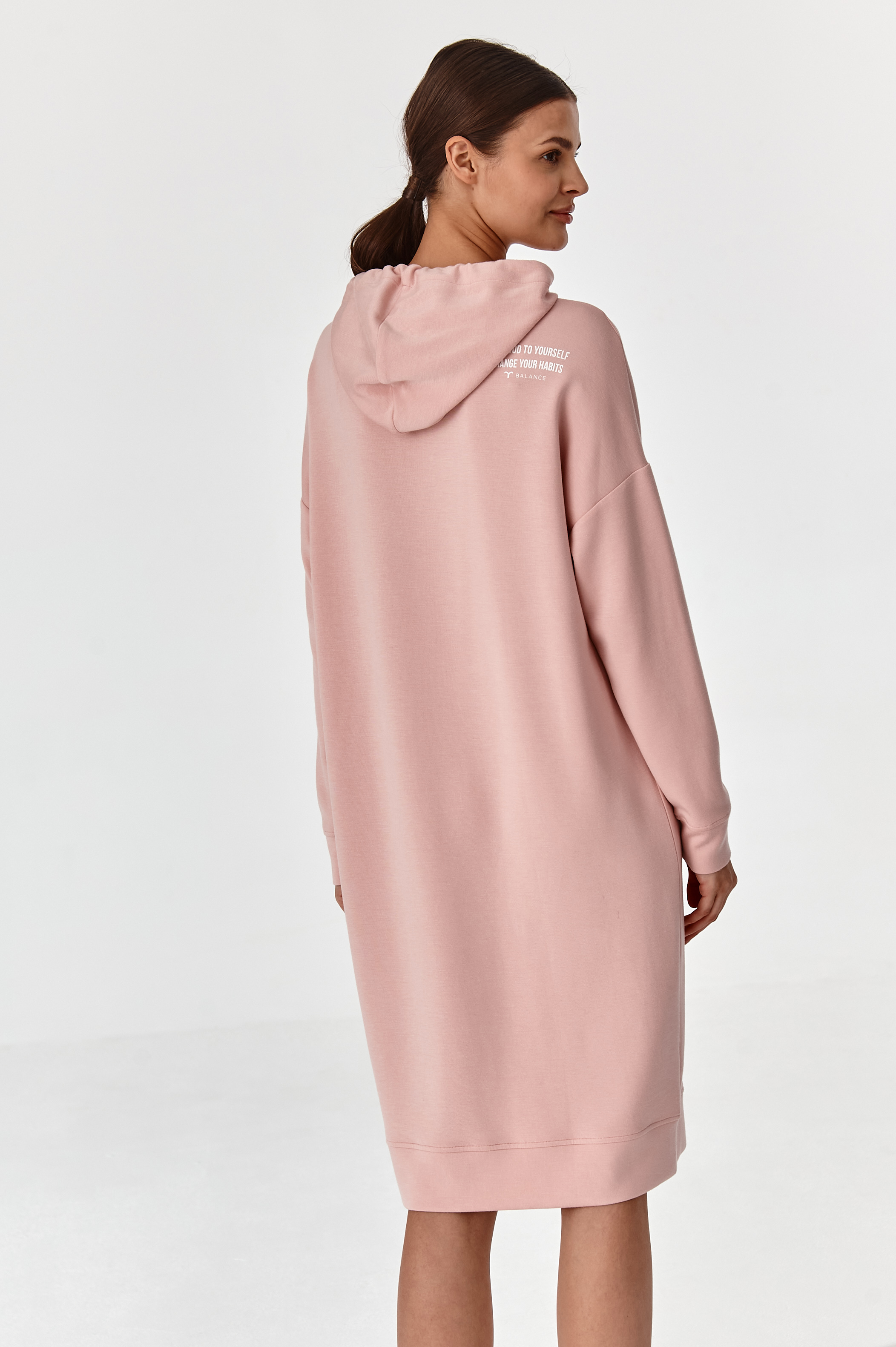 Rochie tatuum din tricot pentru dama CUKINO