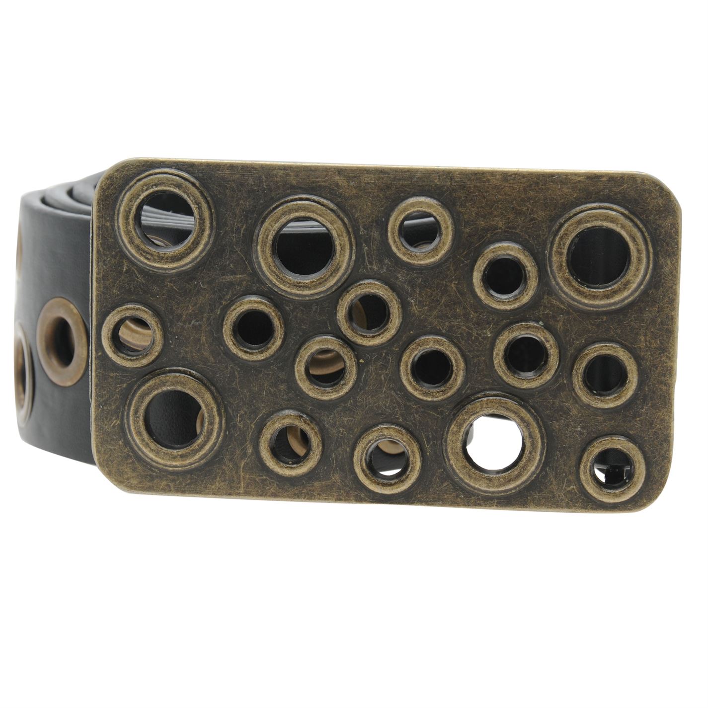 mens eyelet belt