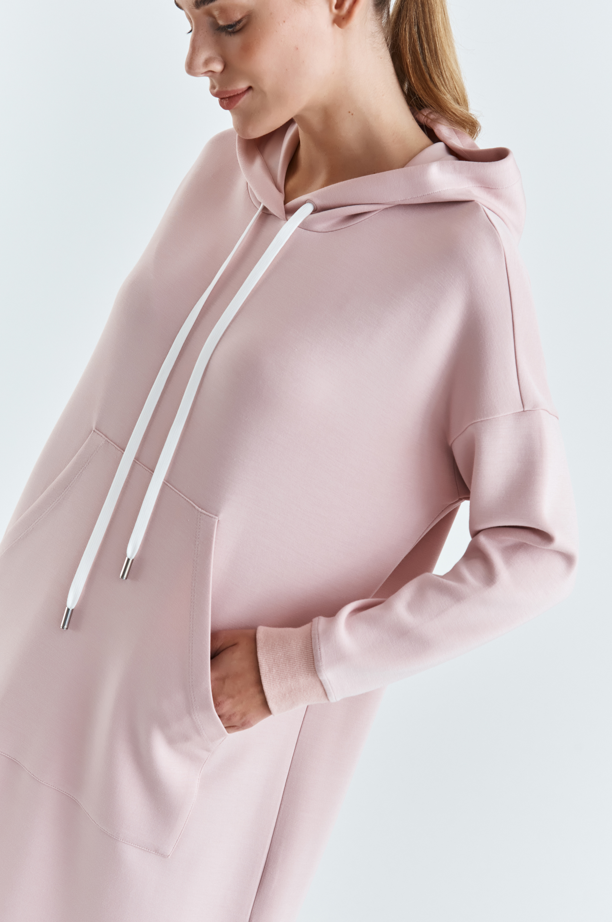 Rochie tatuum din tricot pentru dama CUKINO